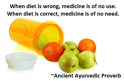 when diet is wrong medicine is of no use