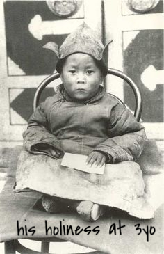 his holiness the dalai lama as a baby