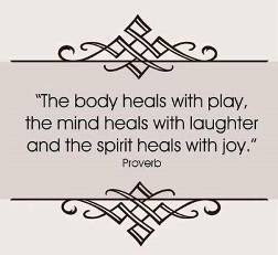 the body heals with play