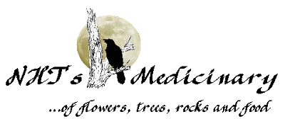 NHT's Medicinary crow and moon logo