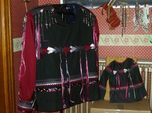 traditiona and warrior ribbon shirts