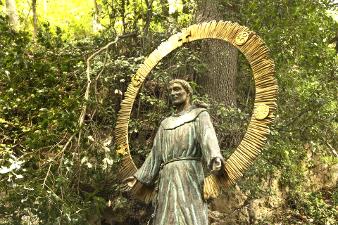 the ecumenical St. Francis of Assisi statue