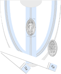 NHT original design Marian chasuble