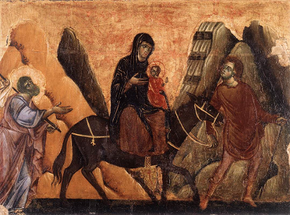 the flight into egypt