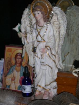 archangel gabriel statue second shot