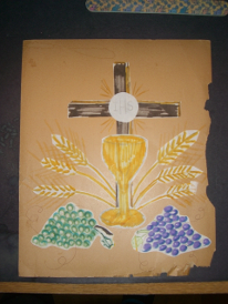 hand painted sketch for altar commission original design from <H1>Nay_ho_tze Originals</H1> <NHT's Design Gallery</H1>